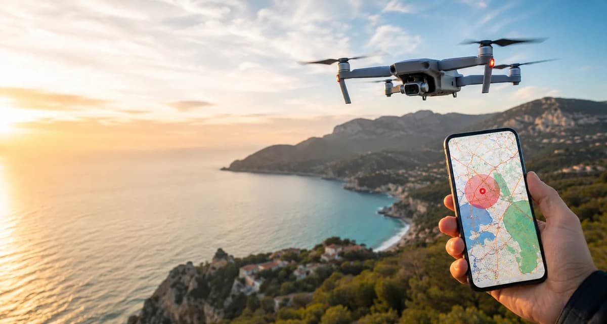 Réglementation drone en France : la méthode complète pour savoir où voler en 2026