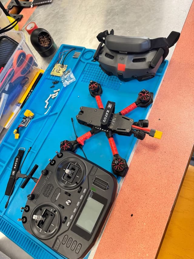 Stage drone FPV