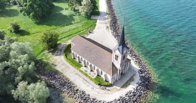Église de Champaubert lac du Der 